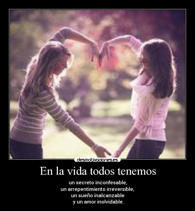 En la vida todos tenemos - 