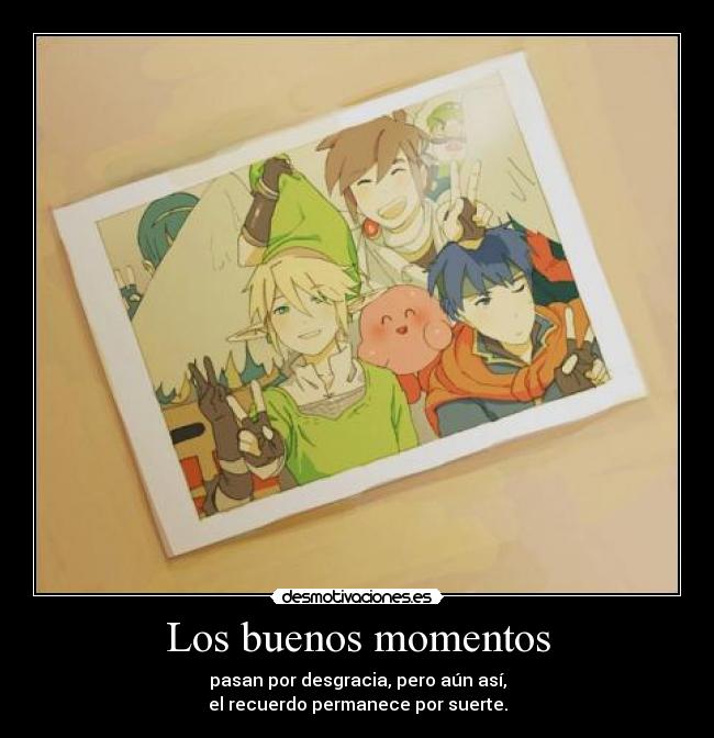 carteles thelegendofzelda los buenos momentos desmotivaciones