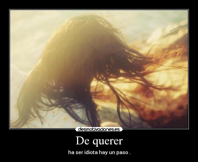 De querer - 