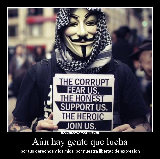 Aún hay gente que lucha -