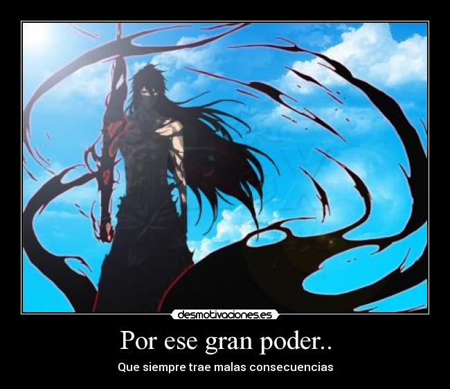carteles anime bleach otaku desmotivaciones