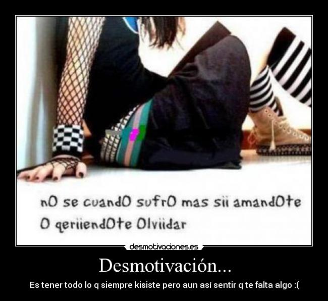 Desmotivación... - 