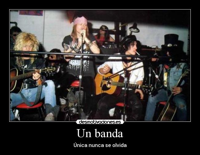 Un banda - Única nunca se olvida