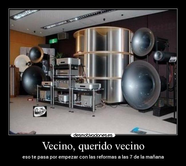 Vecino, querido vecino -