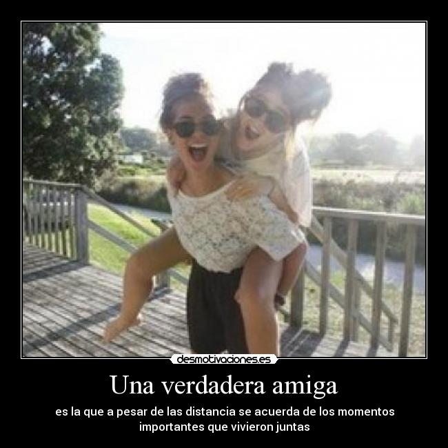 Una verdadera amiga - 