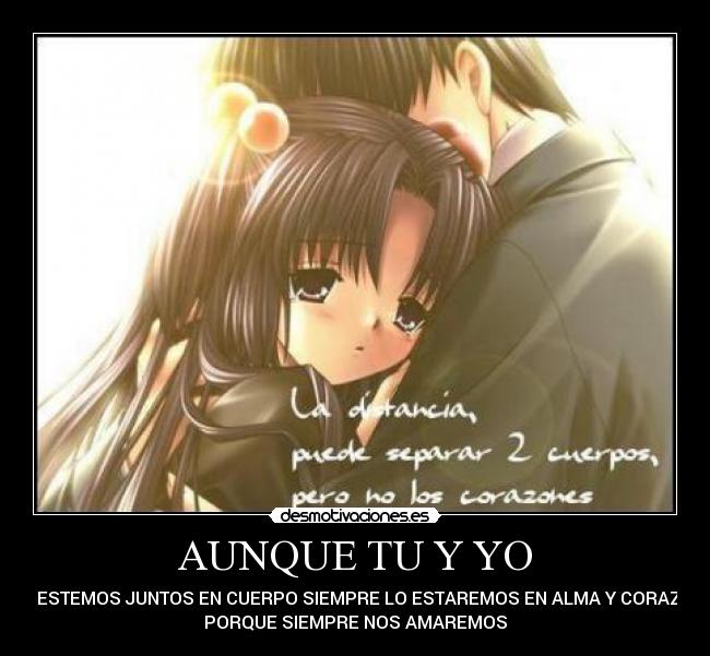 AUNQUE TU Y YO -