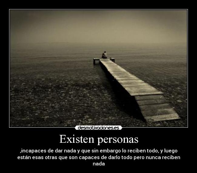 Existen personas -