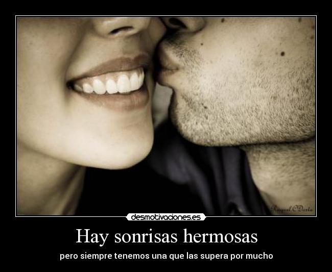 carteles sonrisa amor desmotivaciones