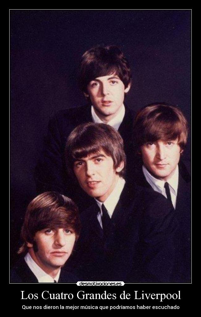 carteles the beatles desmotivaciones