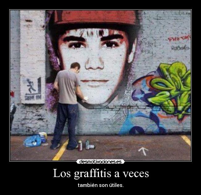 carteles justin bieber graffiti mear tomeis malas pero foto hizo gracia desmotivaciones