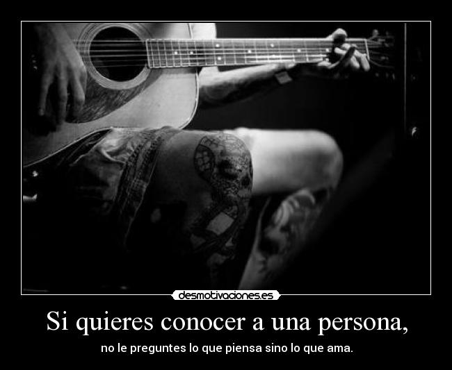 carteles como conocer una persona desmotivaciones