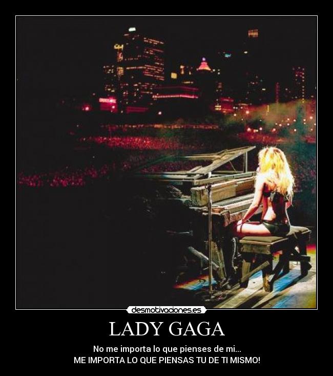 carteles lady gaga desmotivaciones