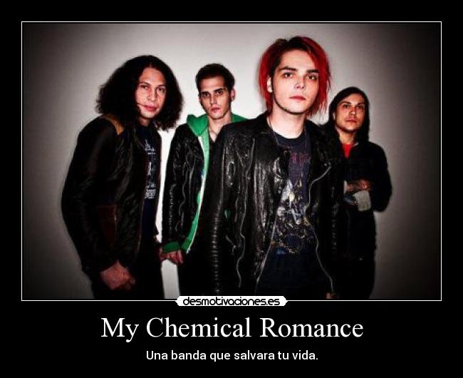 carteles chemical romance salvo vida mismo puede hacer con tuya desmotivaciones