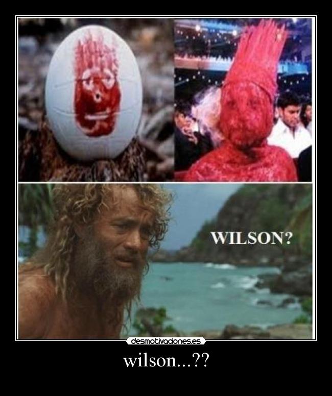 wilson...?? - 