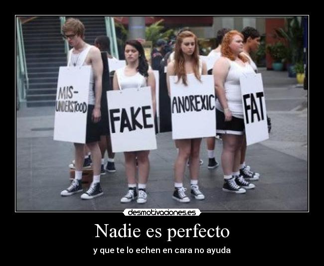Nadie es perfecto - 