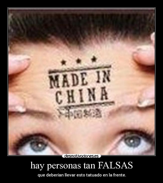hay personas tan FALSAS - 