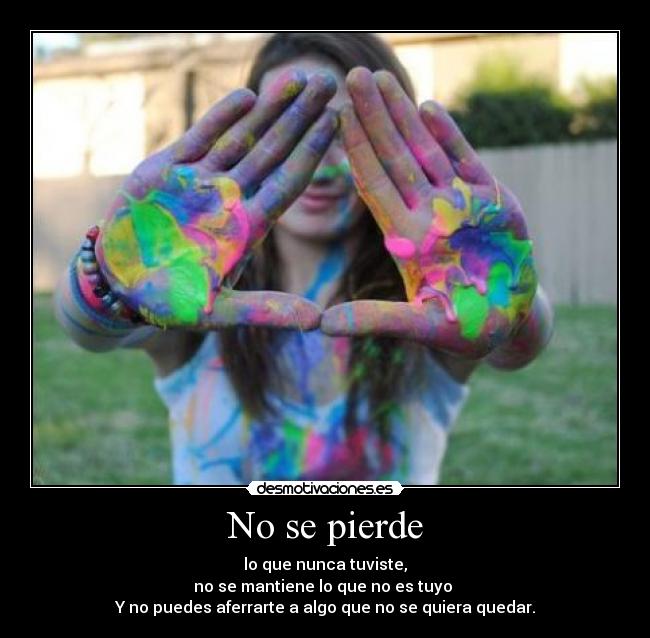 No se pierde - 