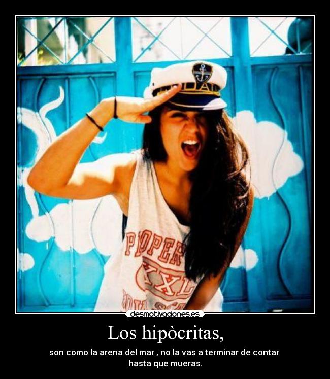 Los hipòcritas, - 