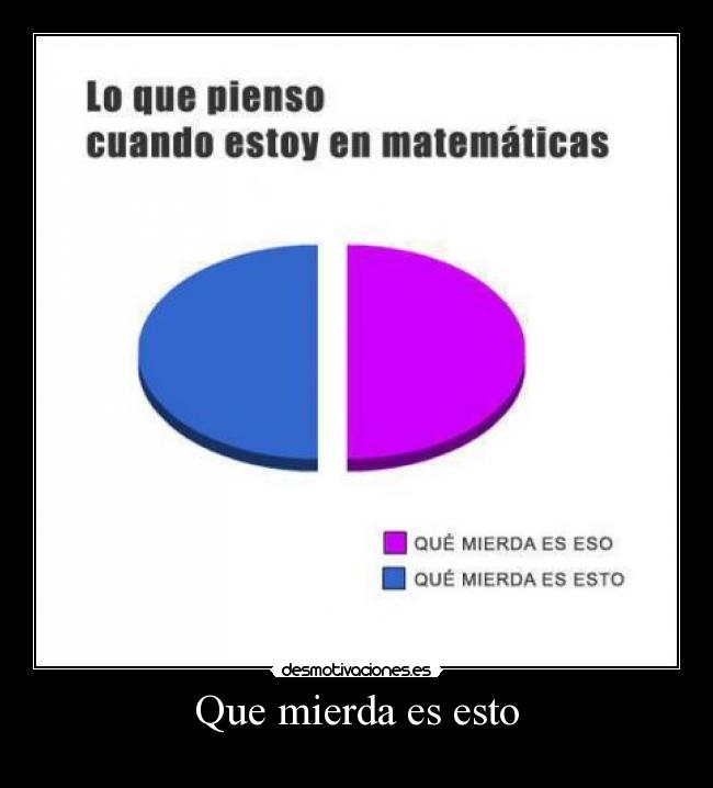 Que mierda es esto -