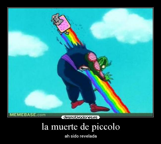 la muerte de piccolo -