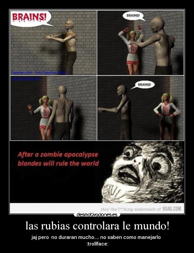 las rubias controlara le mundo! - 