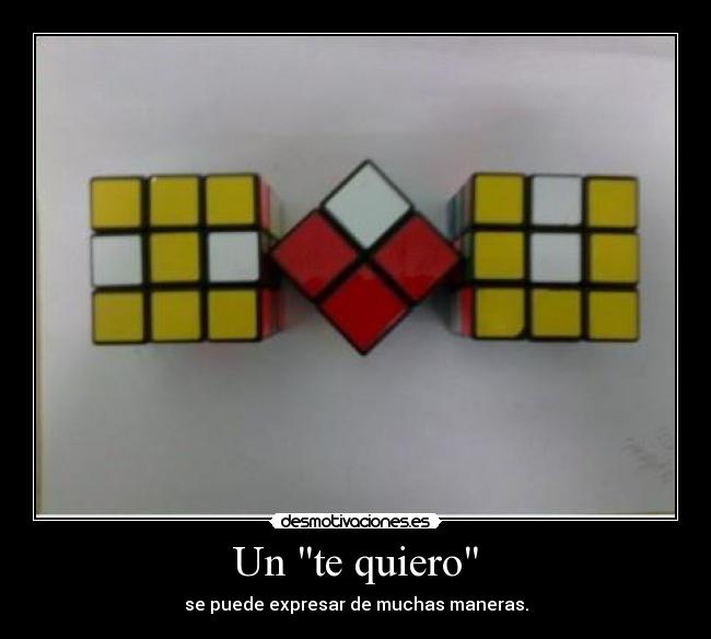 carteles quiero cubos rubik desmotivaciones