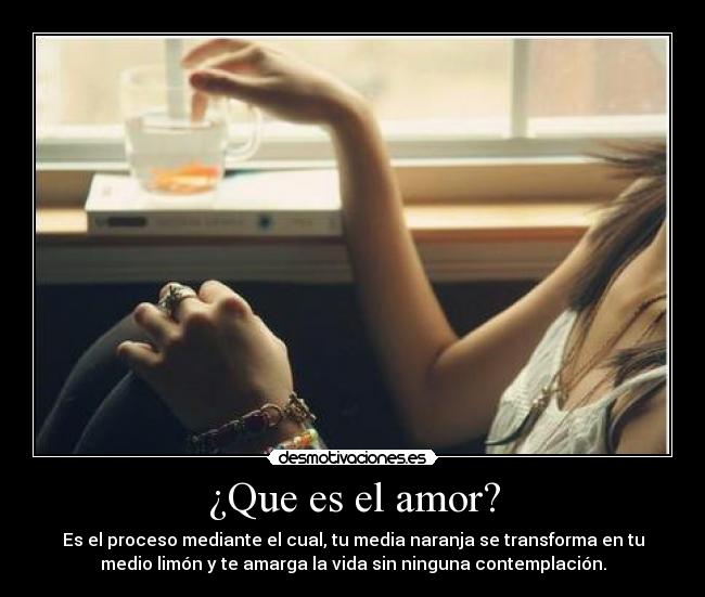 ¿Que es el amor? -