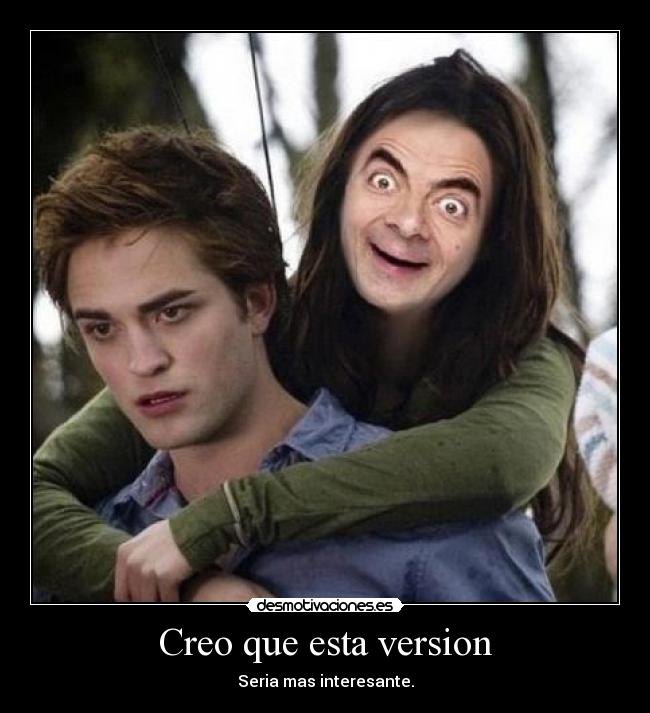 Creo que esta version - Seria mas interesante.