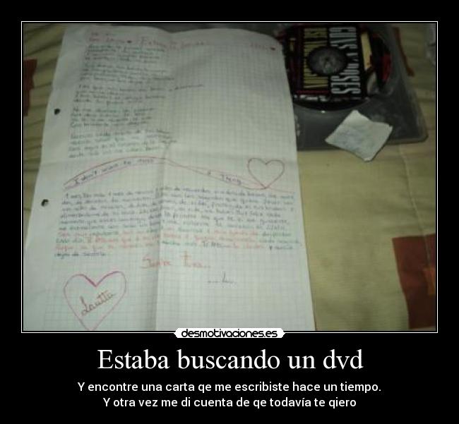 Estaba buscando un dvd -