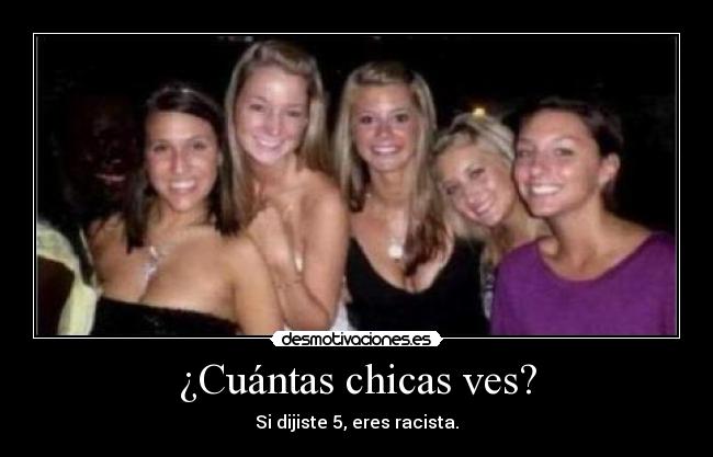 ¿Cuántas chicas ves? - 