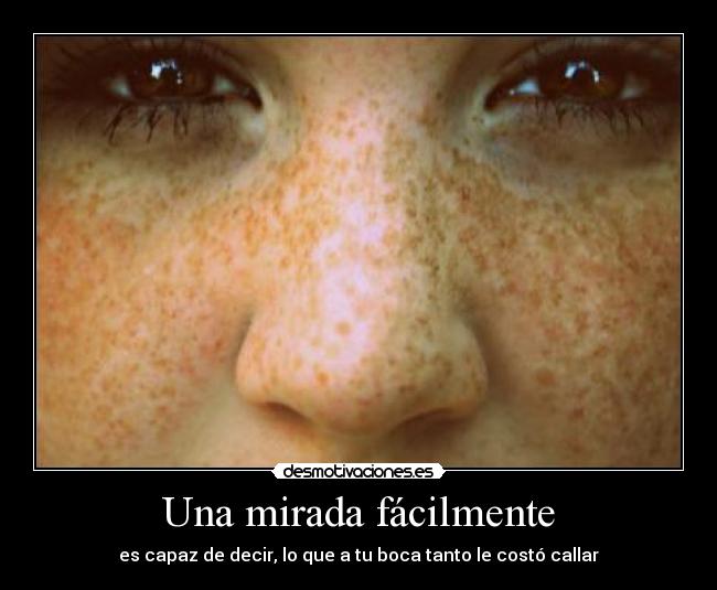 Una mirada fácilmente -