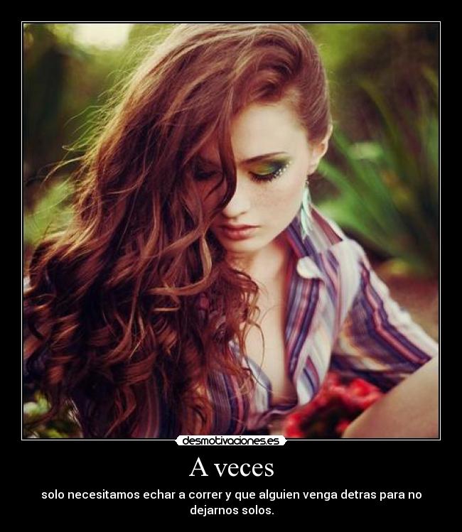 A veces -