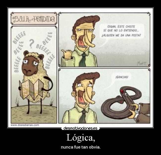 Lógica, -