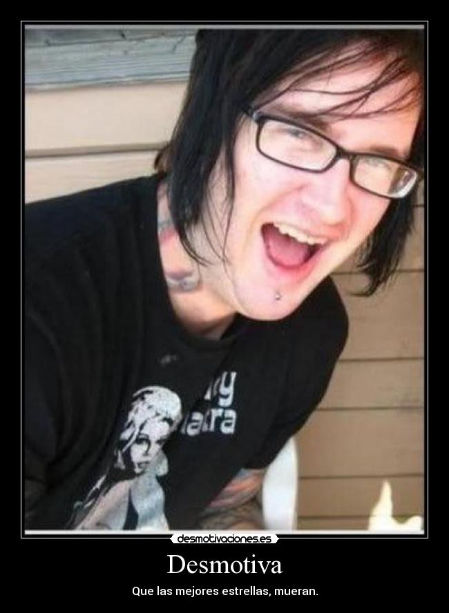 Desmotiva - Que las mejores estrellas, mueran.