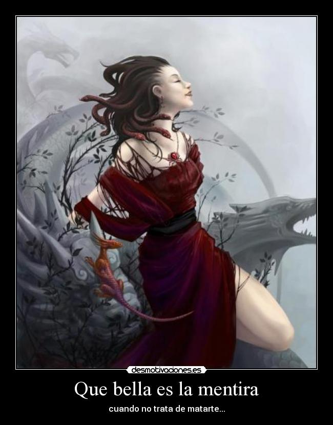 carteles mentira bella mentira matar mujer hombre desmotivaciones
