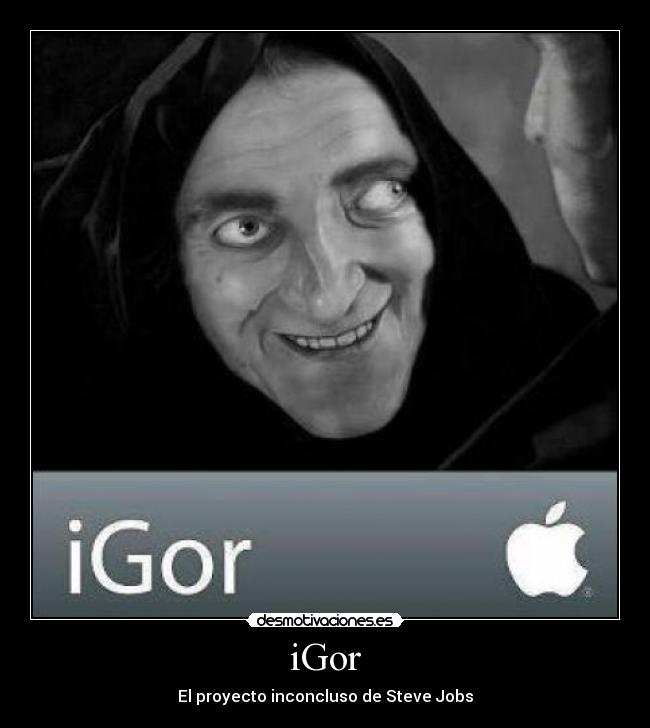 iGor - El proyecto inconcluso de Steve Jobs