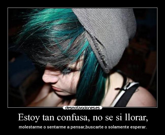 carteles llorar confusion ariadnap desmotivaciones