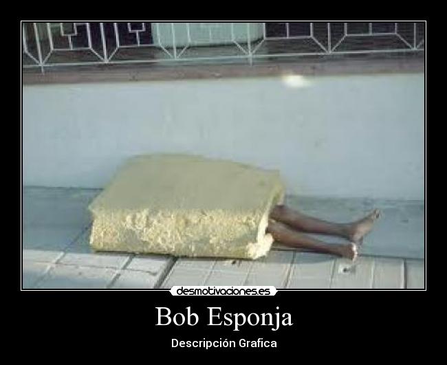 carteles bob esponja desmotivaciones