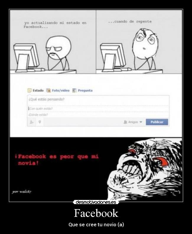 Facebook - Que se cree tu novio (a)