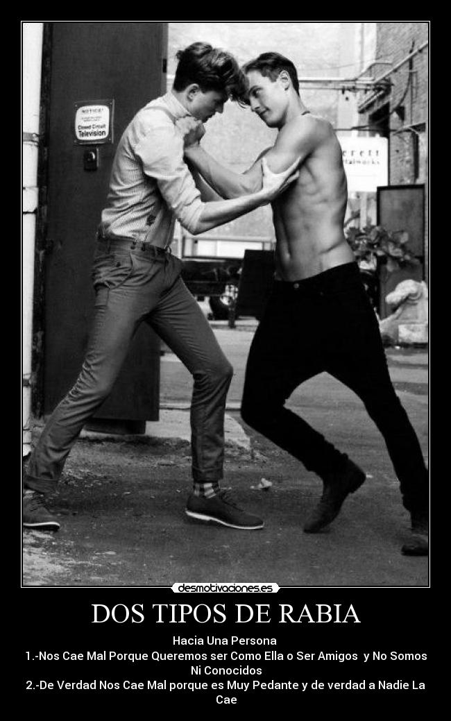 DOS TIPOS DE RABIA -