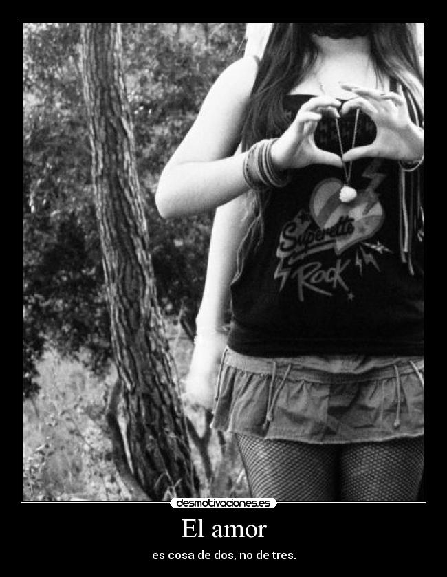 El amor -