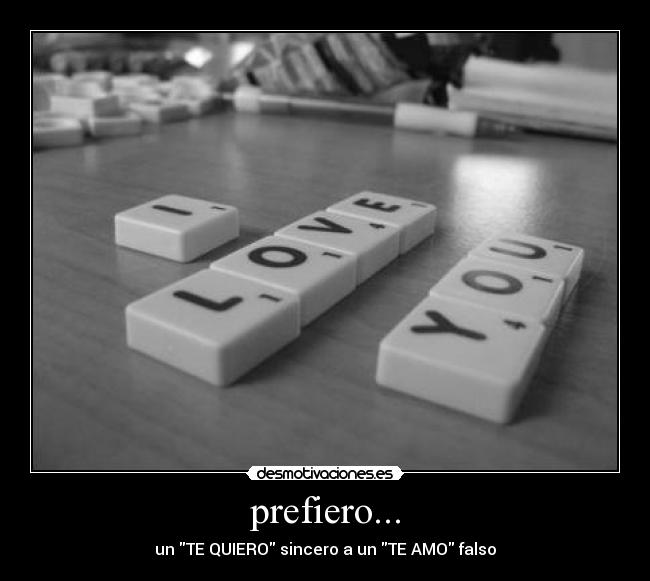 prefiero... -