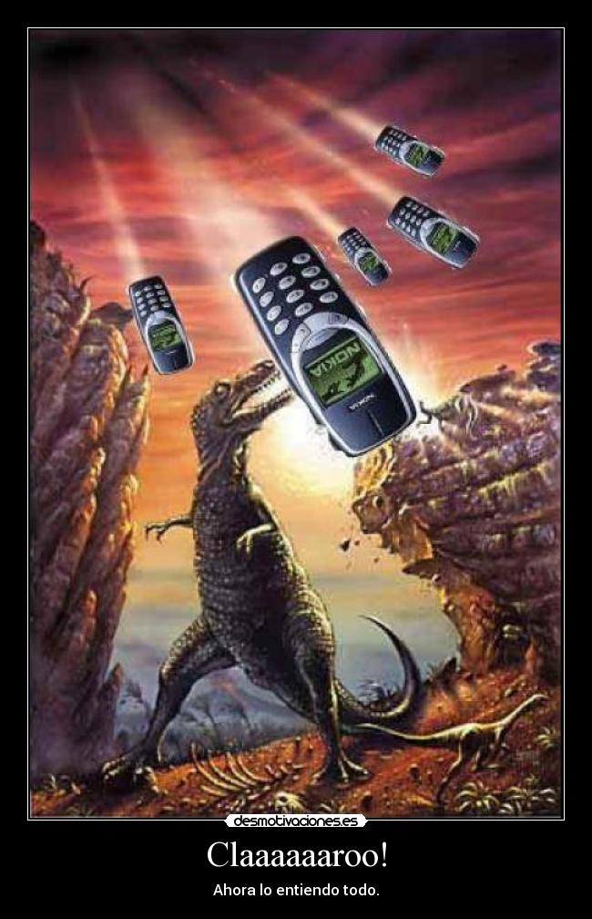 Claaaaaaroo! - Ahora lo entiendo todo.