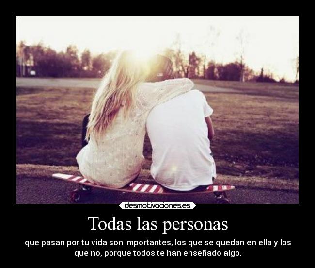 Todas las personas - 