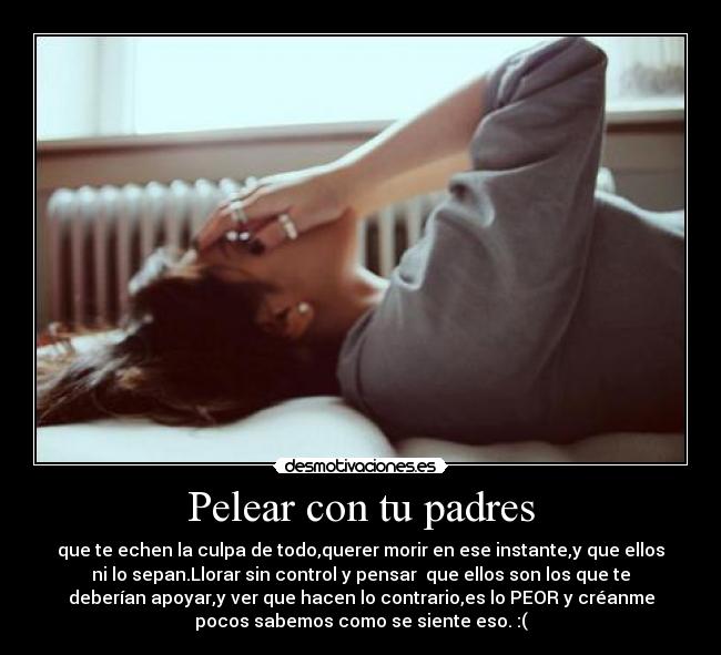 carteles padres llorar desmotivaciones