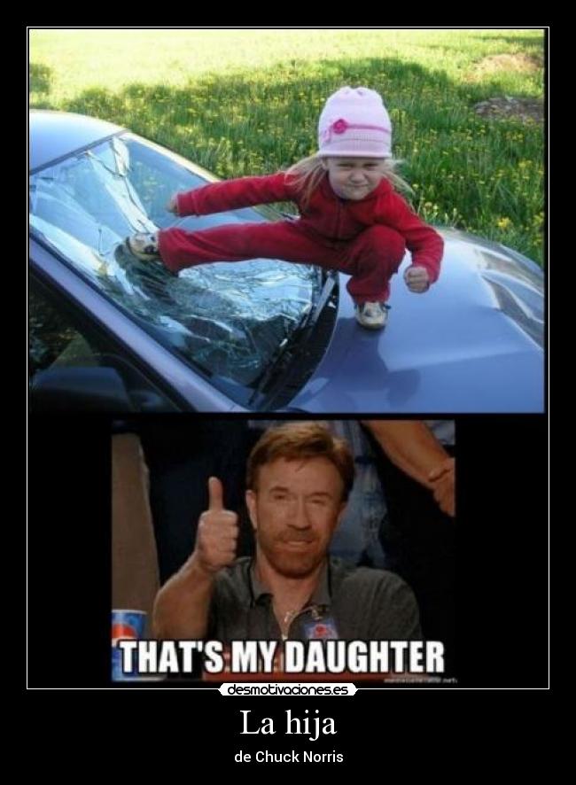 La hija - de Chuck Norris