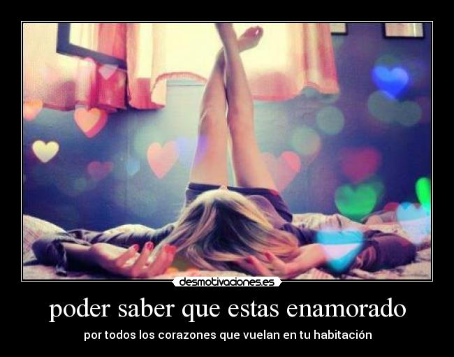 poder saber que estas enamorado - 