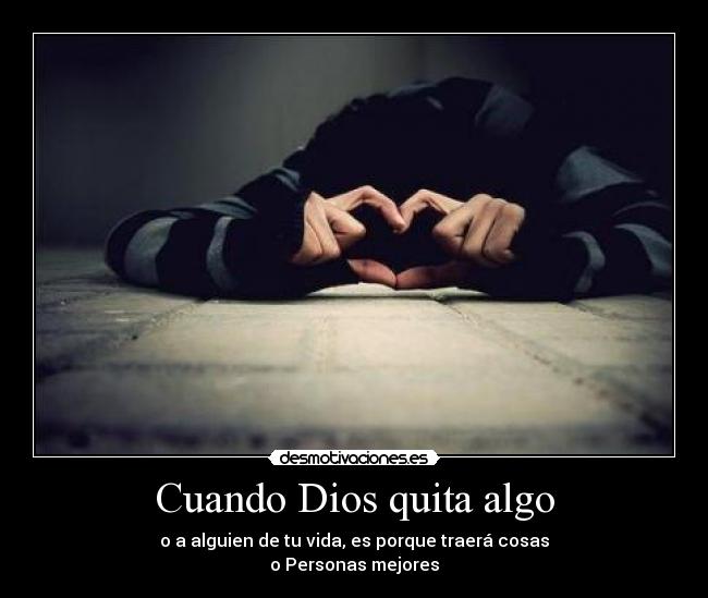 Cuando Dios quita algo - 