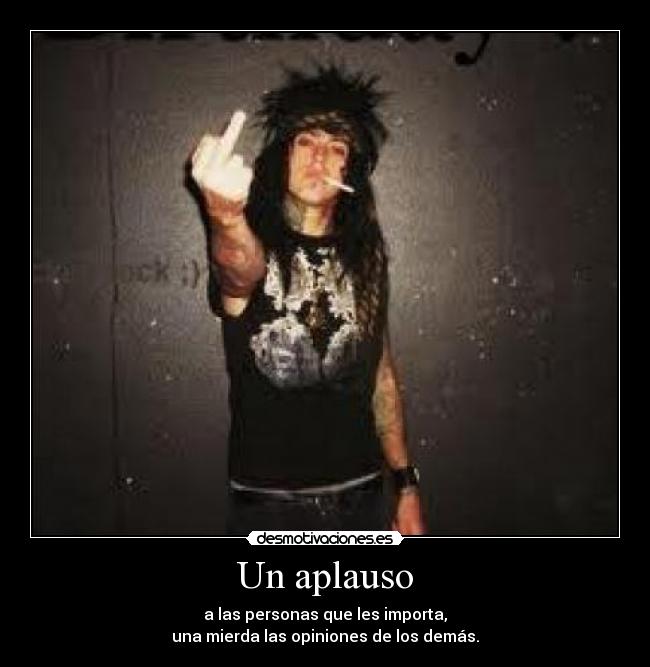 Un aplauso - 