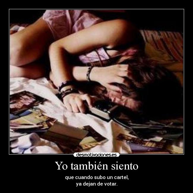 Yo también siento - 